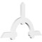 Ekena Millwork Ericson Architectural Grade PVC Gable Bracket, 48"W x 28"H x 2"D x 4"F, 14/12 Pitch GBP048X28X0204ERI00 - alternate 1
